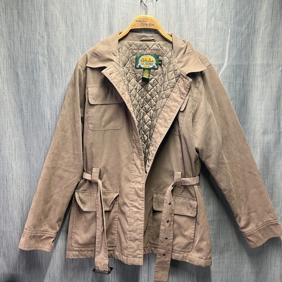 Cabelas sued like winter jacket size Large - Picture 4 of 10